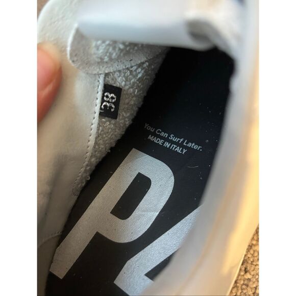 P448 JOHN MATTE/GLITTER sneaker Sz. 38, 7.5/8, $298 - Picture 11 of 12